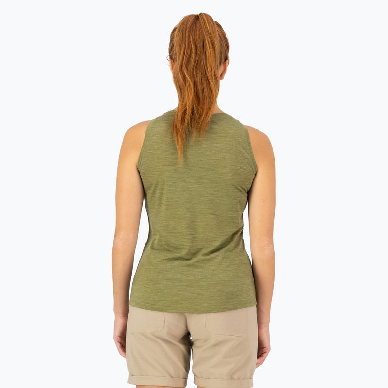Moteriškas termoaktyvus tank topas Mons Royale Zephyr Tencel Tank fern 2