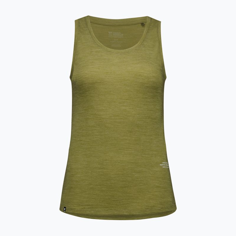 Moteriška termoaktyvi Mons Royale Zephyr Tencel tankinė palaidinė spalvos „fern“ 3