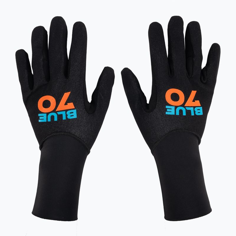 BlueSeventy neopreninės šiltos plaukimo pirštinės juodos 3