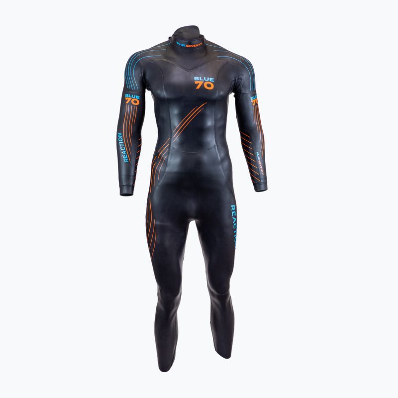 Vyriškas triatlono hidrokostiumas BlueSeventy Reaction 2022 black