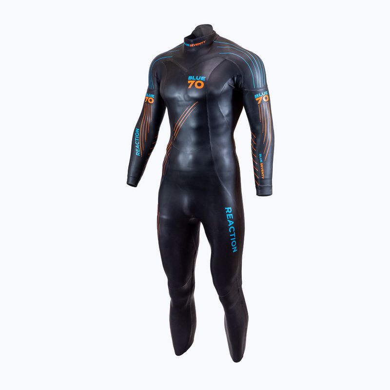 Vyriškas triatlono hidrokostiumas BlueSeventy Reaction 2022 black 2