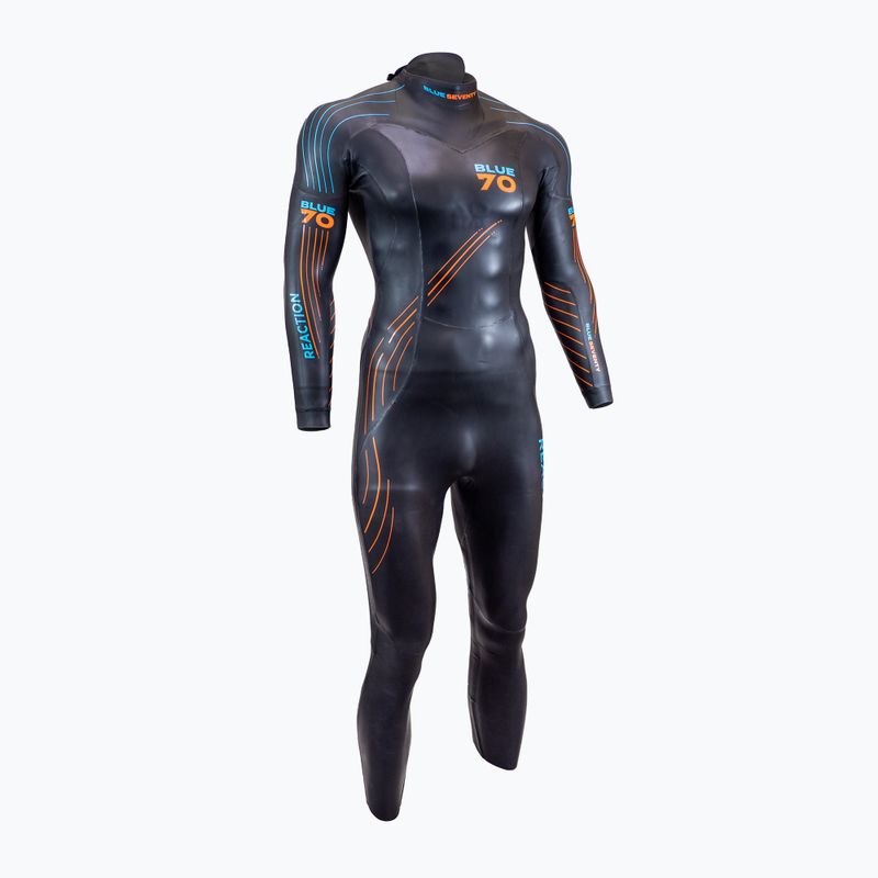 Vyriškas triatlono hidrokostiumas BlueSeventy Reaction 2022 black 3