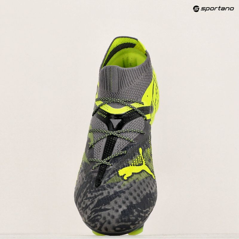 Futbolo batai PUMA Future 7 Ultimate Rush FG/AG strong gray/cool dark gray/electric lime 9