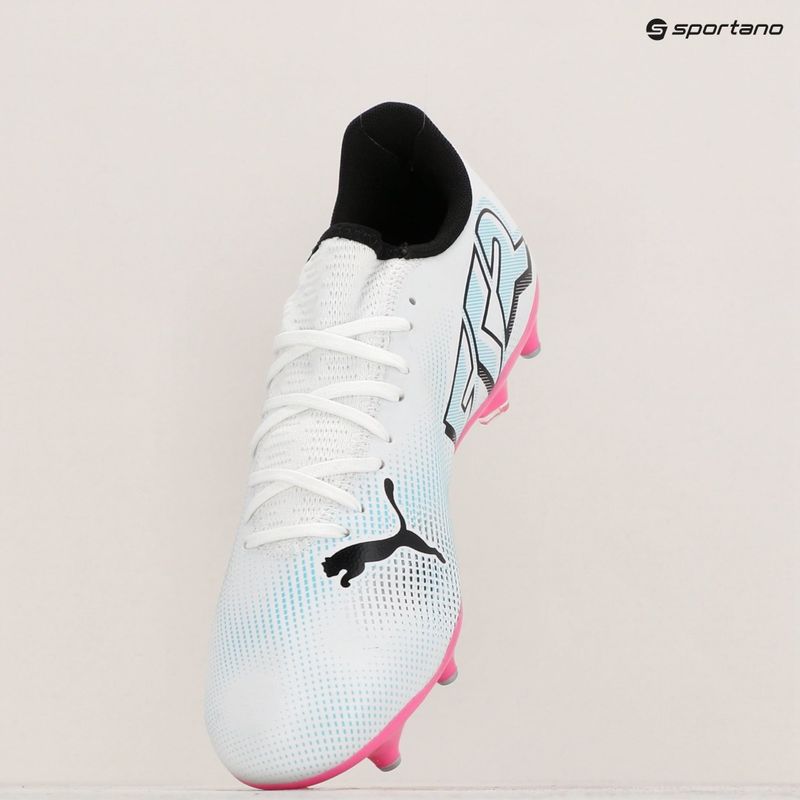 Futbolo batai PUMA Future 7 Play MxSG puma white/puma black/poison pink 16