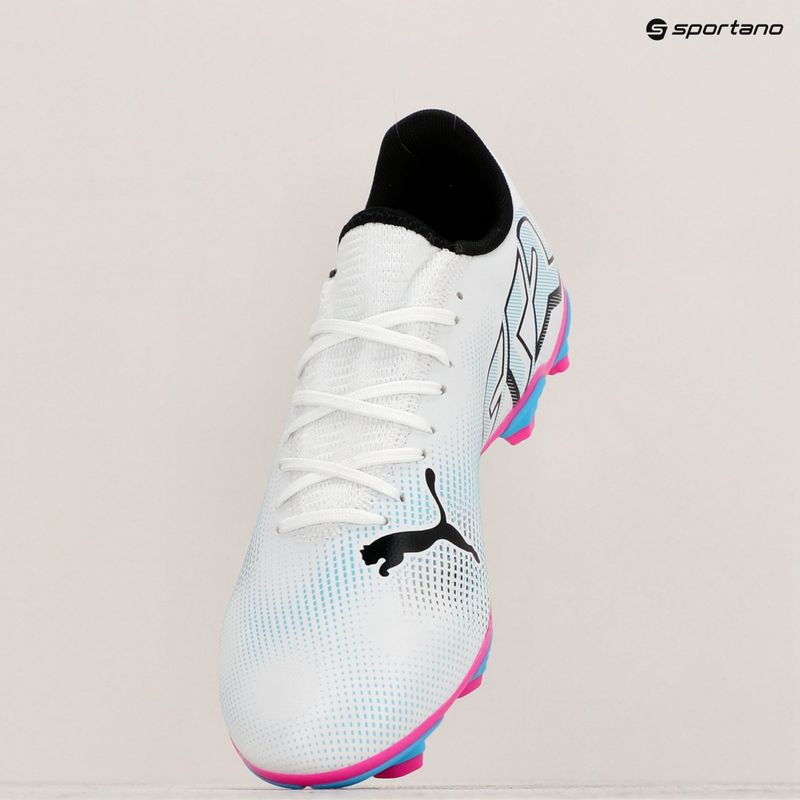 Futbolo batai PUMA Future 7 Play FG/AG puma white/puma black/poison pink 17