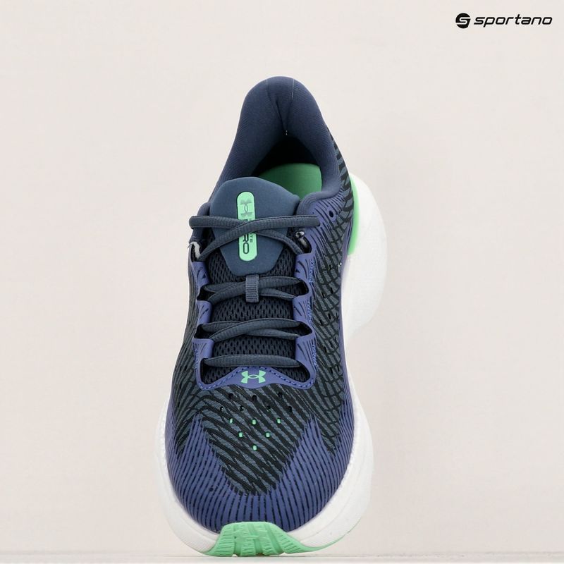 Vyriški bėgimo bateliai Under Armour Infinite Pro downpour gray/starlight/matrix green 10