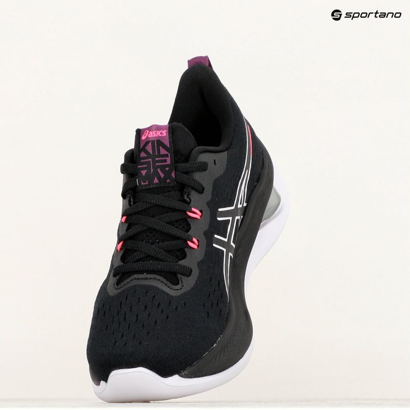 Moteriški bėgimo bateliai ASICS Gel-Kinsei Max black/lilac hint 11