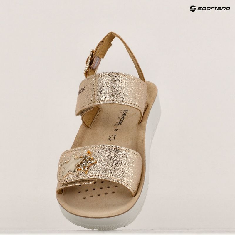 Paauglių sandalai Geox Costarei gold 16
