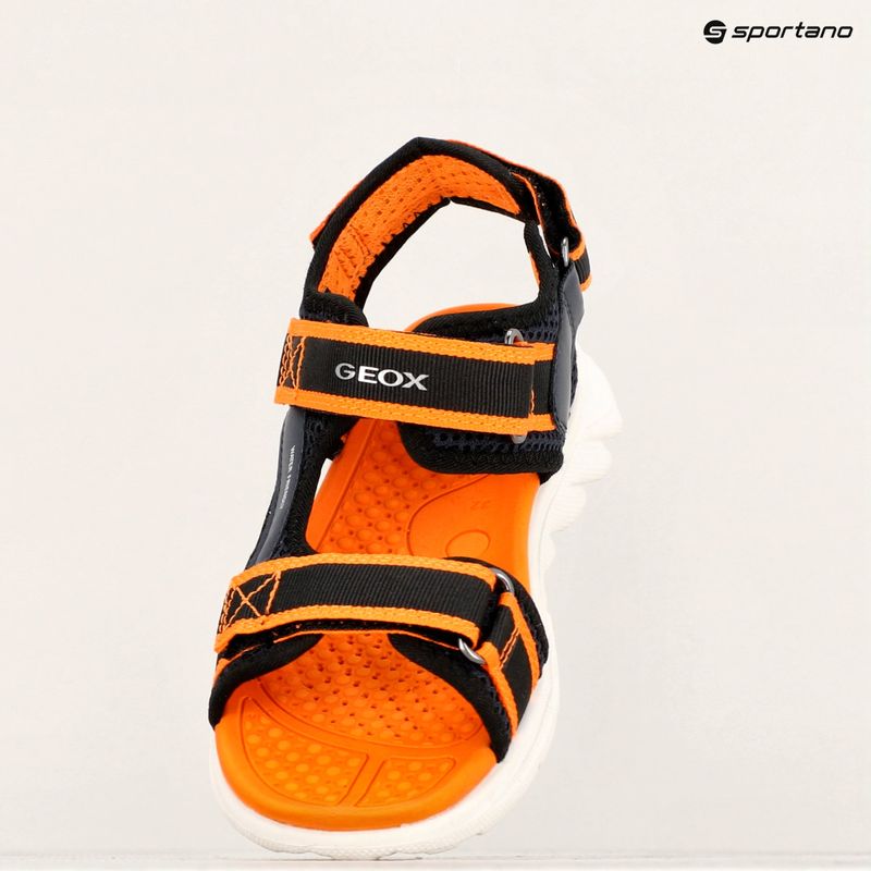 Paauglių sandalai Geox Airadyum ocean blue/orange 10