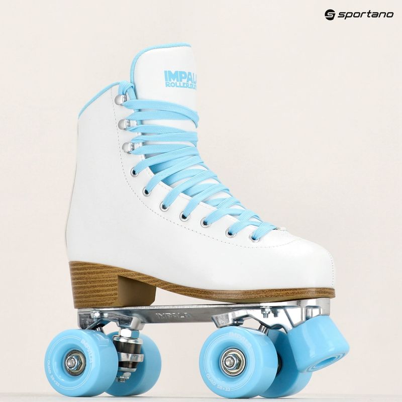 Moteriškos ratukinės pačiūžos IMPALA Quad Skate white ice 13