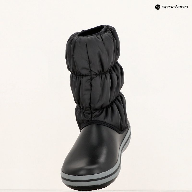 Moteriški sniego batai Crocs Winter Puff black/charcoal 9
