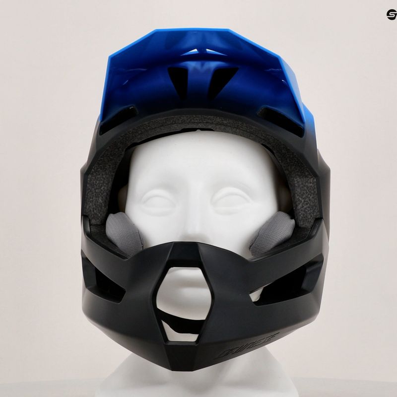 Vaikiškas dviračio šalmas Dainese Scarabeo Linea 01 blue/white/black 7