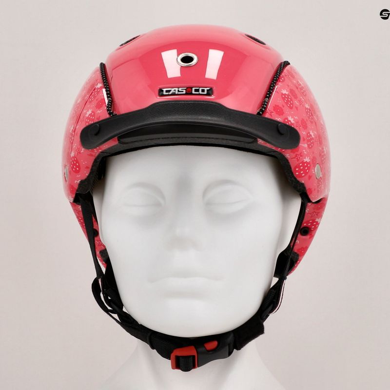 Vaikiškas dviračio šalmas CASCO Mini 2 strawberry blush 9
