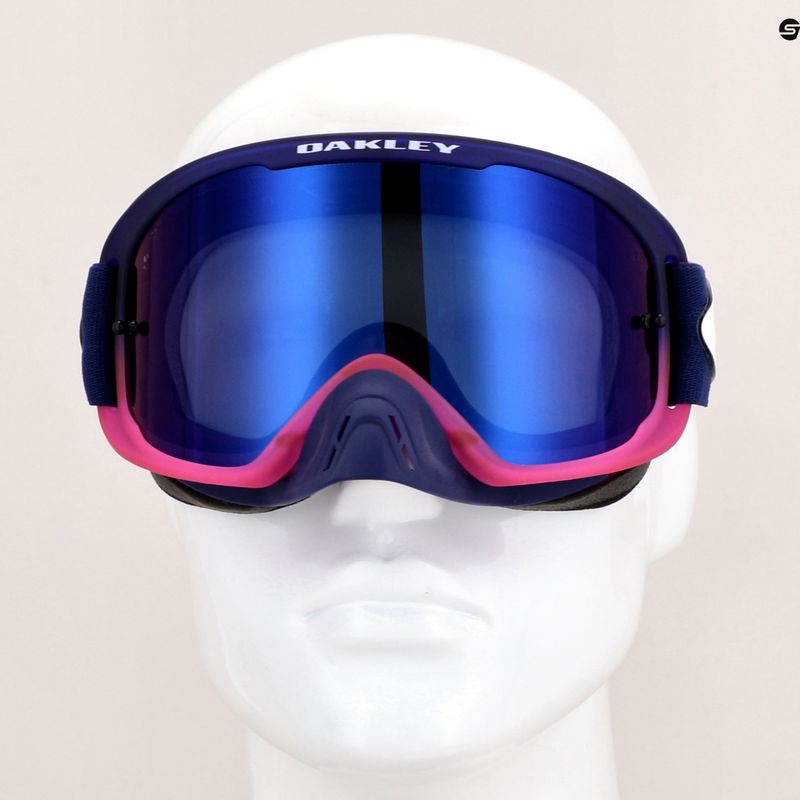 Oakley O Frame 2.0 Pro MTB dviračių akiniai tld navy stripes/black ice iridium 9