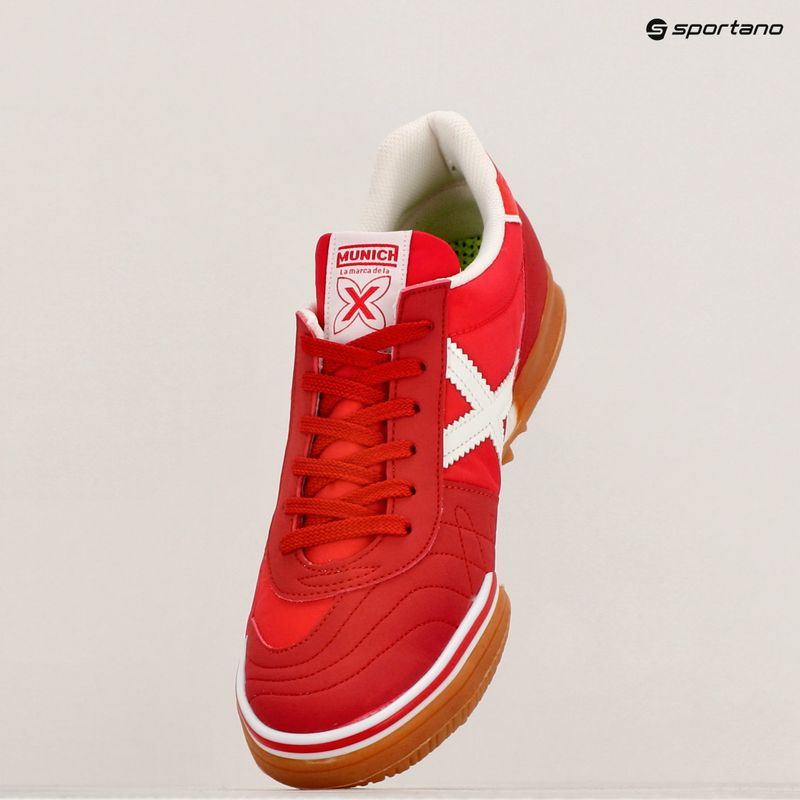 Futbolo batai MUNICH Gresca Genius TF rojo 9