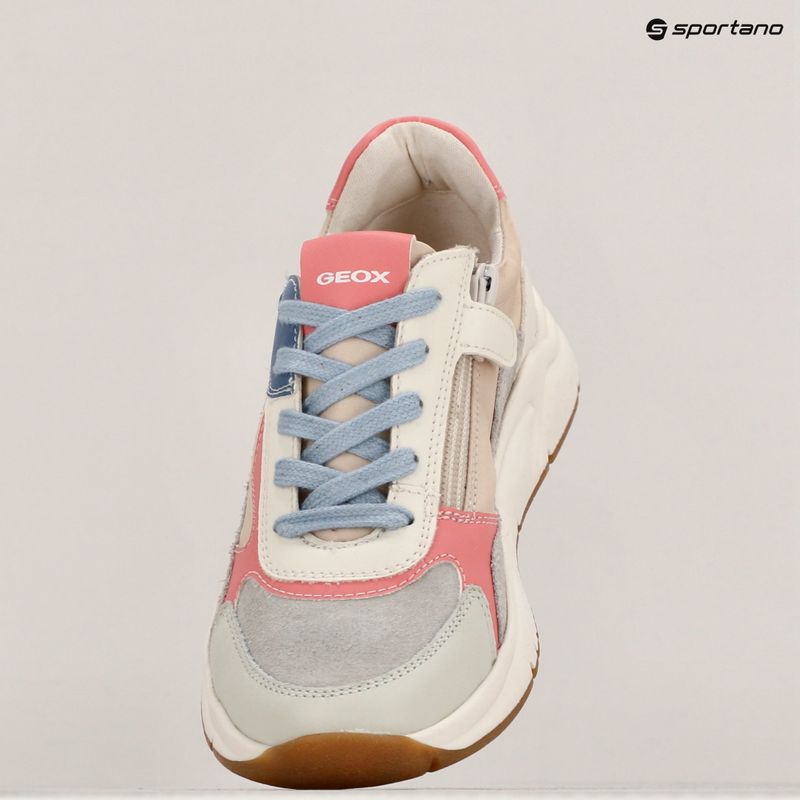 Paauglių batai Geox Mawazy light ivory/light coral 16