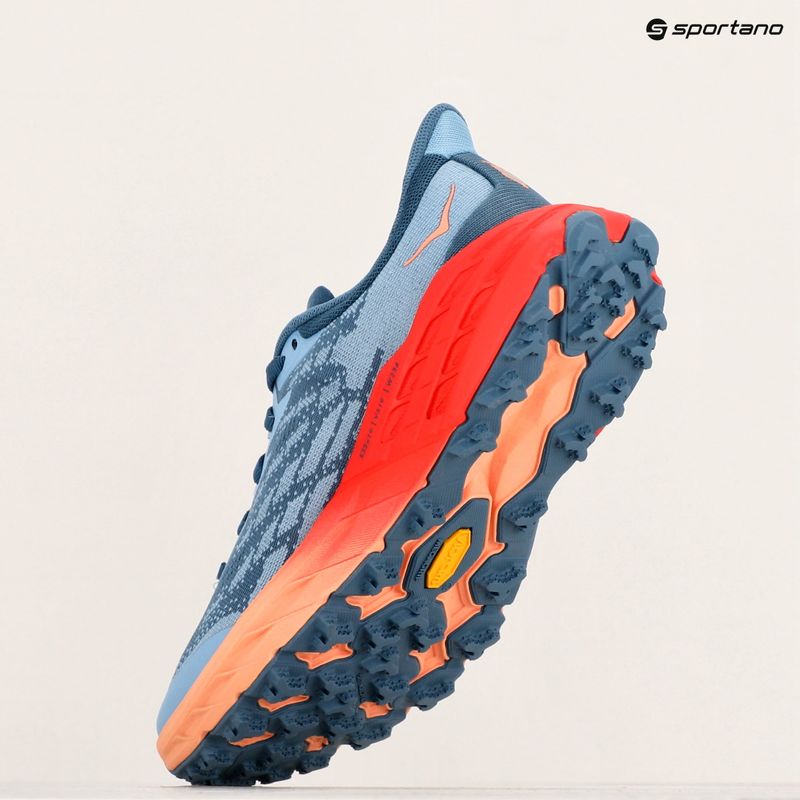 Moteriški bėgimo bateliai HOKA Speedgoat 5 real teal/papaya 16