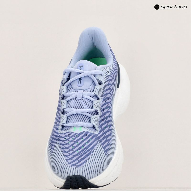 Moteriški bėgimo bateliai Under Armour Infinite Pro celeste/starlight/matrix green 9