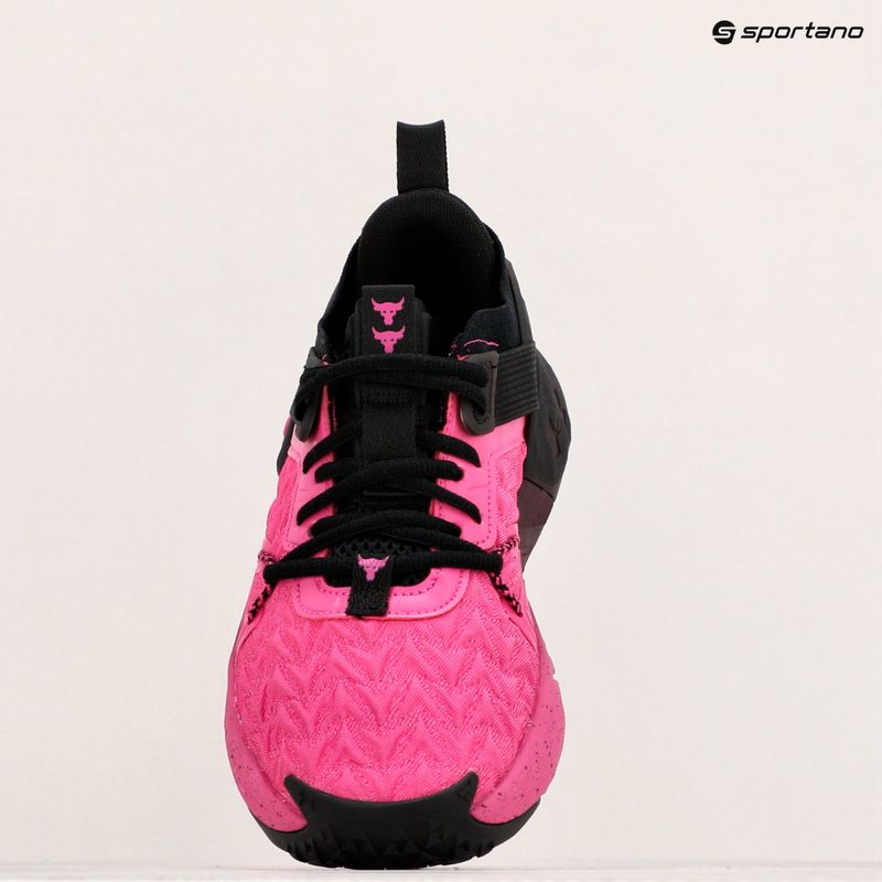 Moteriški žygio batai Under Armour Project Rock 6 astro pink/black/astro pink 15