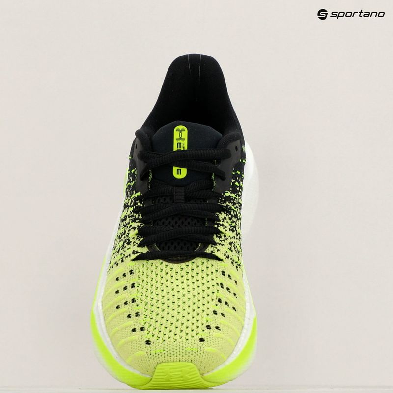 Moteriški bėgimo bateliai Under Armour Infinite Elite black/sonic yellow/high vis yellow 9