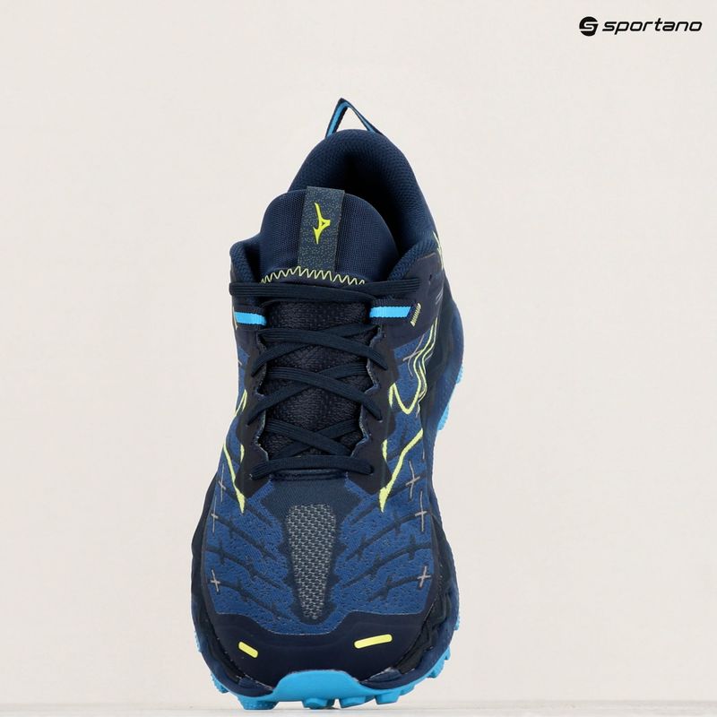 Vyriški bėgimo bateliai Mizuno Wave Mujin 10 dress blues/sharp green/swim cap 14