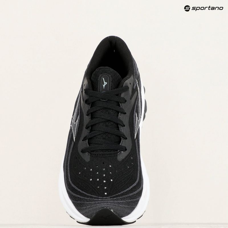 Vyriški bėgimo bateliai Mizuno Wave Skyrise 5 black/white/cayenne 14