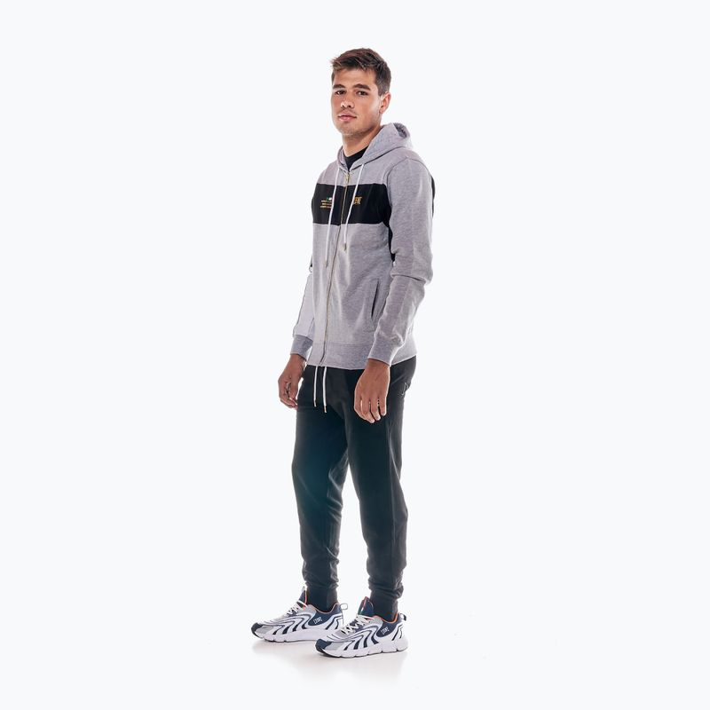 Vyriškas sportinis kostiumas LEONE 1947 Gold Grey mel/black 3