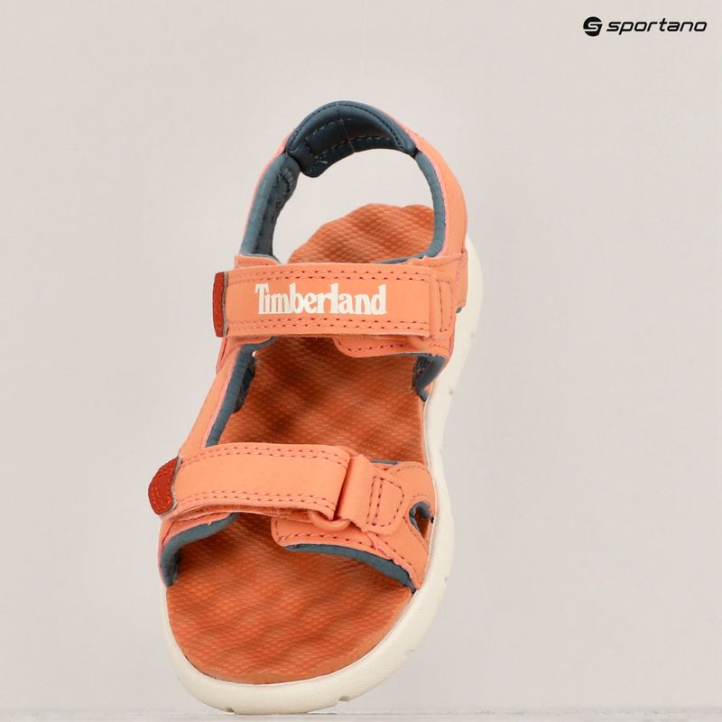 Vaikiški sandalai Timberland Perkins Row 2 Strap light orange 9