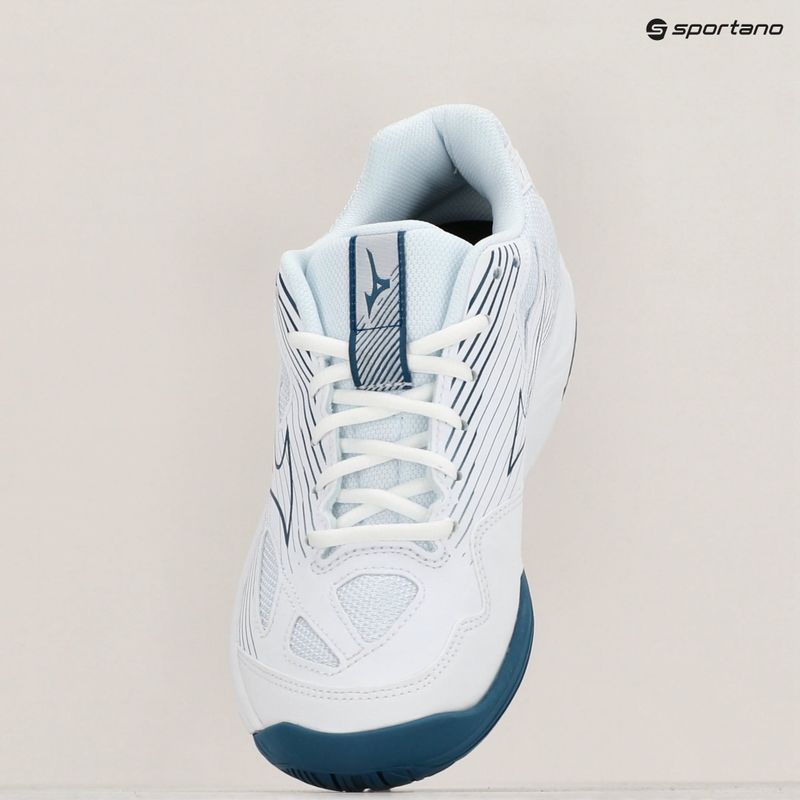 Vyriški tinklinio bateliai Mizuno Cyclone Speed 4 white/sailor blue/silver 15