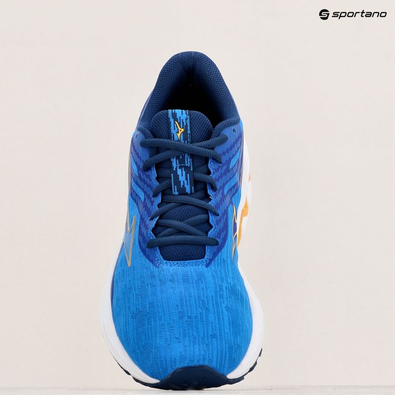 Vaikiški bėgimo batai Mizuno Wave Equate 7 french blue/gold/gold 9