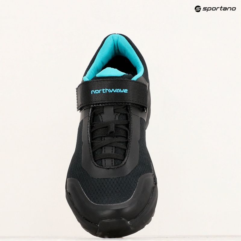 Moteriški dviračių MTB batai Northwave Escape Evo 2 black/turquoise 9