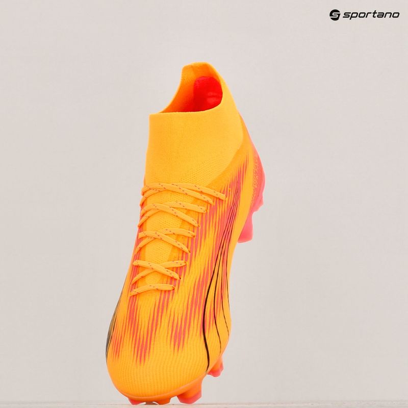 Futbolo batai PUMA Ultra Pro FG/AG sunset glow/puma black/sun stream 16