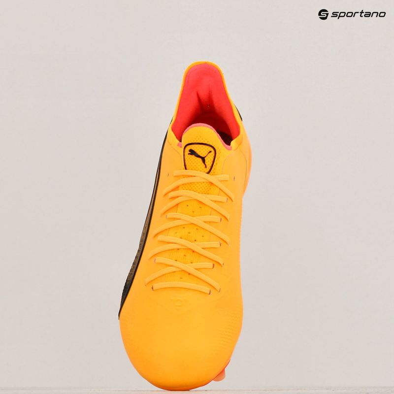 Futbolo bateliai PUMA King Ultimate Fg/Ag sun stream/puma black/sunset glow 17