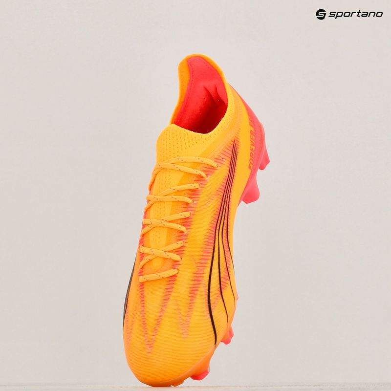 Futbolo batai PUMA Ultra Ultimate FG/AG sunset glow/puma black/sun stream 19
