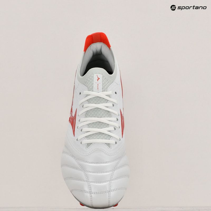 Vyriški futbolo batai Mizuno Morelia Neo IV Β Japan Mix white/radiant red/hot coral 9