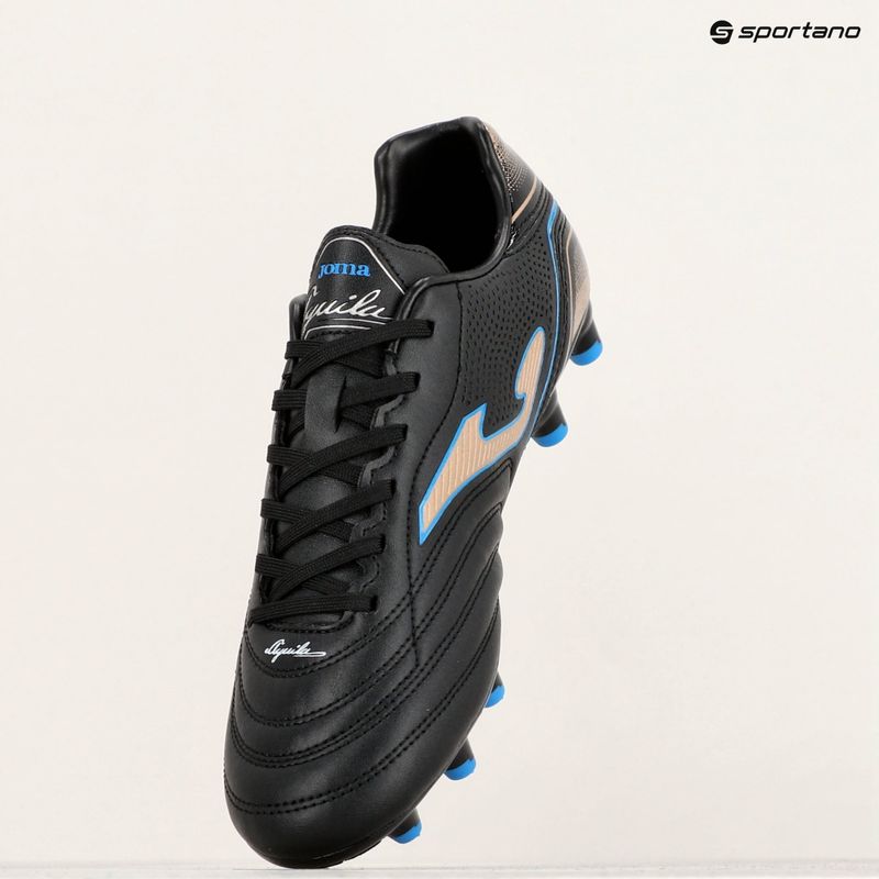 Vyriški futbolo batai Joma Aguila FG black/gold 14