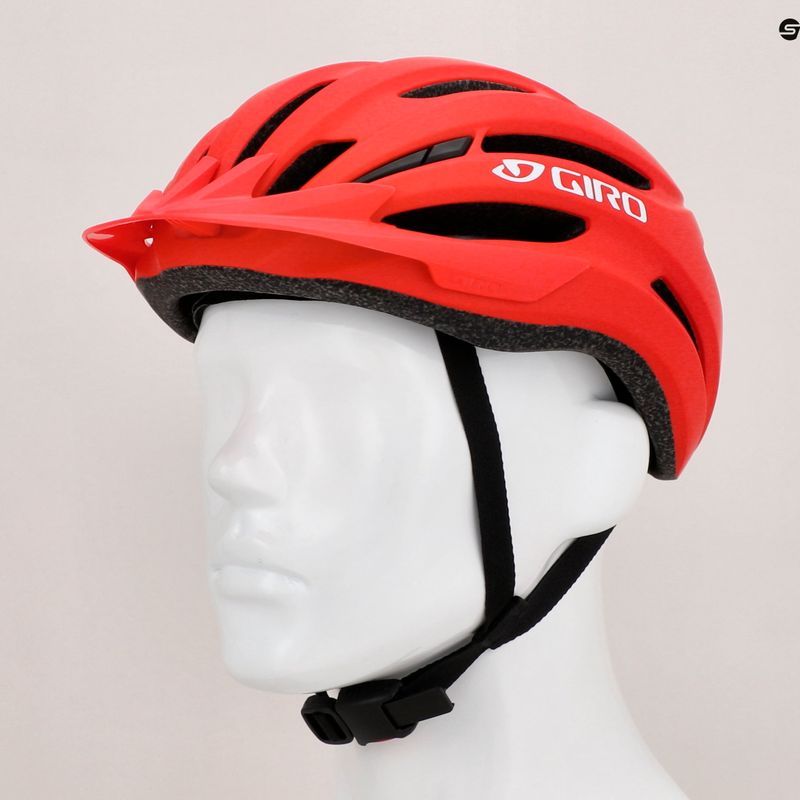 Dviračio šalmas Giro Register II matte bright red/white 7