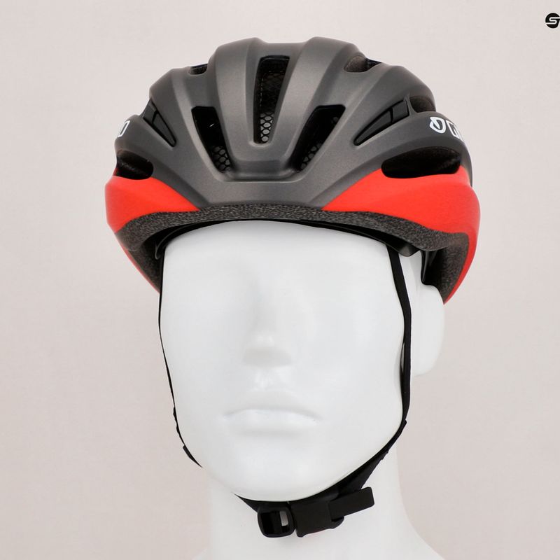 Dviračio šalmas Giro Isode II Integrated MIPS matte black/red 10