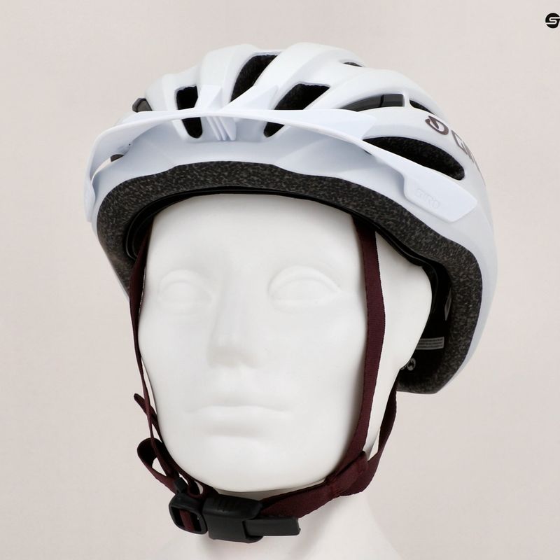 Dviračio šalmas Giro Register II Integrated MIPS matte white/dark cherry 10