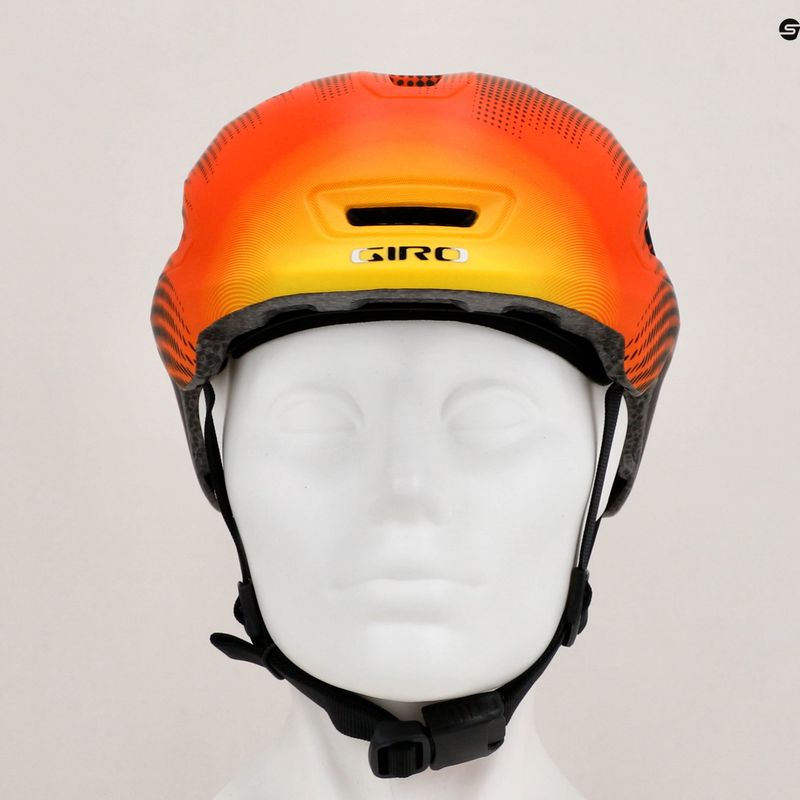Vaikiškas dviračio šalmas Giro Scamp II matte orange towers 7