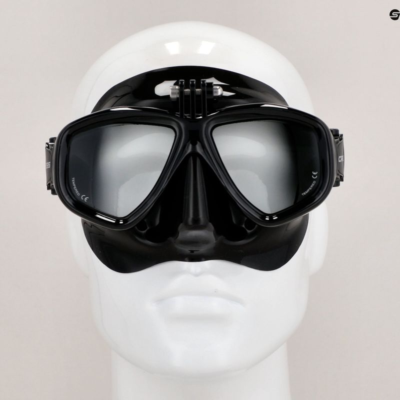 Nardymo kaukė Cressi Action black/black 3