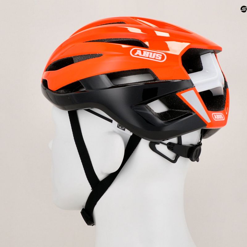 Dviračio šalmas ABUS StormChaser shrimp orange 9