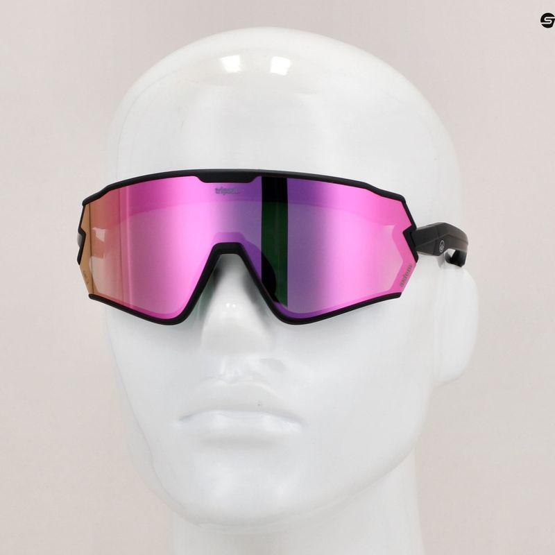 Akiniai nuo saulės Tripout Infinity black/pinky axiom 7