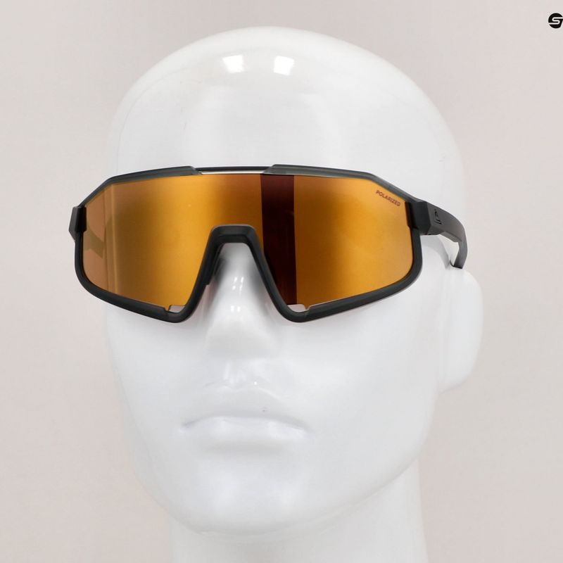 Vyriški akiniai nuo saulės Quiksilver Slash Polarised smoke/gold 7