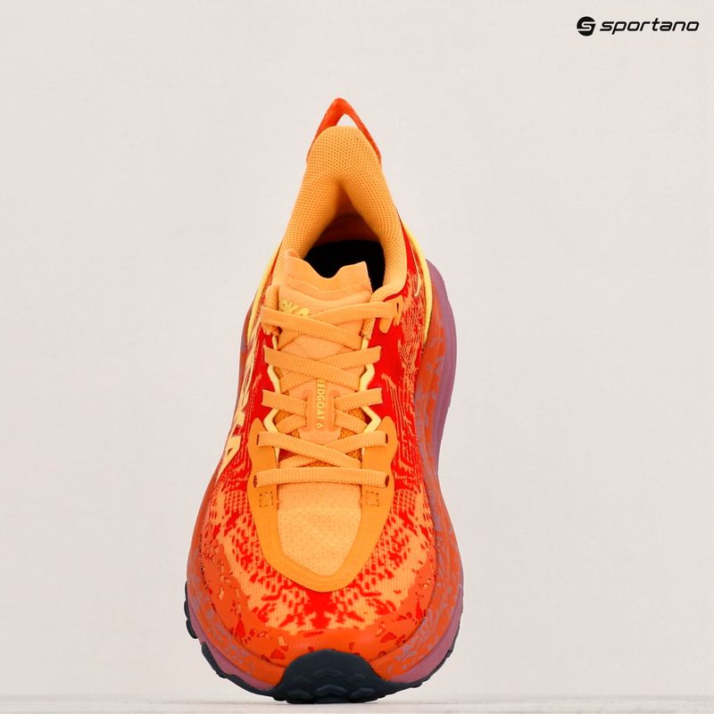 Moteriški bėgimo batai HOKA Speedgoat 6 sherbet/beet root 13