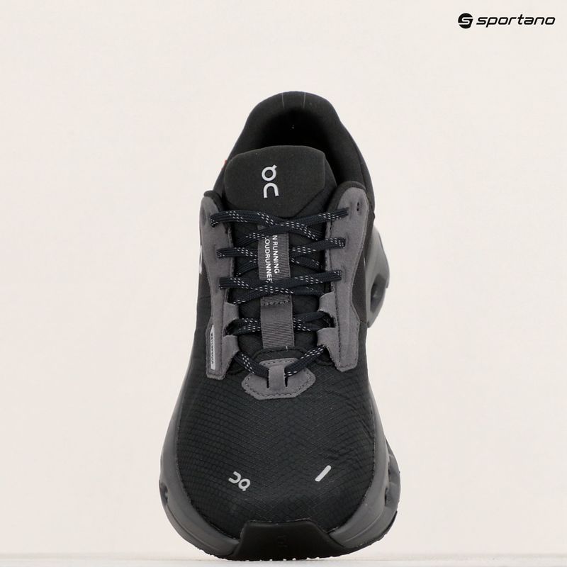 Moteriški bėgimo bateliai On Cloudrunner 2 Waterproof magnet/black 20