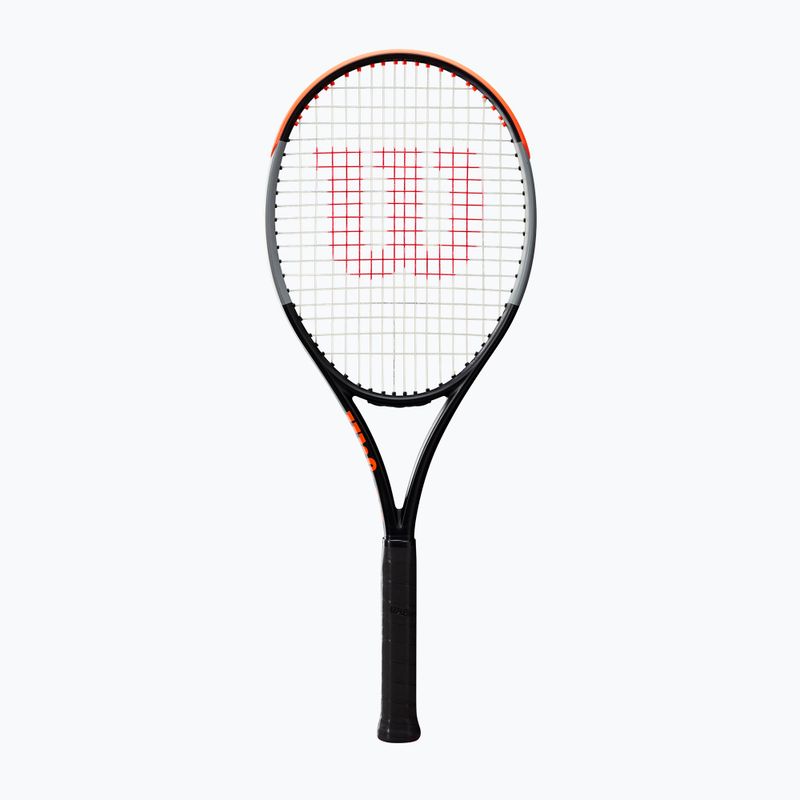Wilson Burn 100 V4.0 teniso raketė juodai oranžinė WR044710U 7