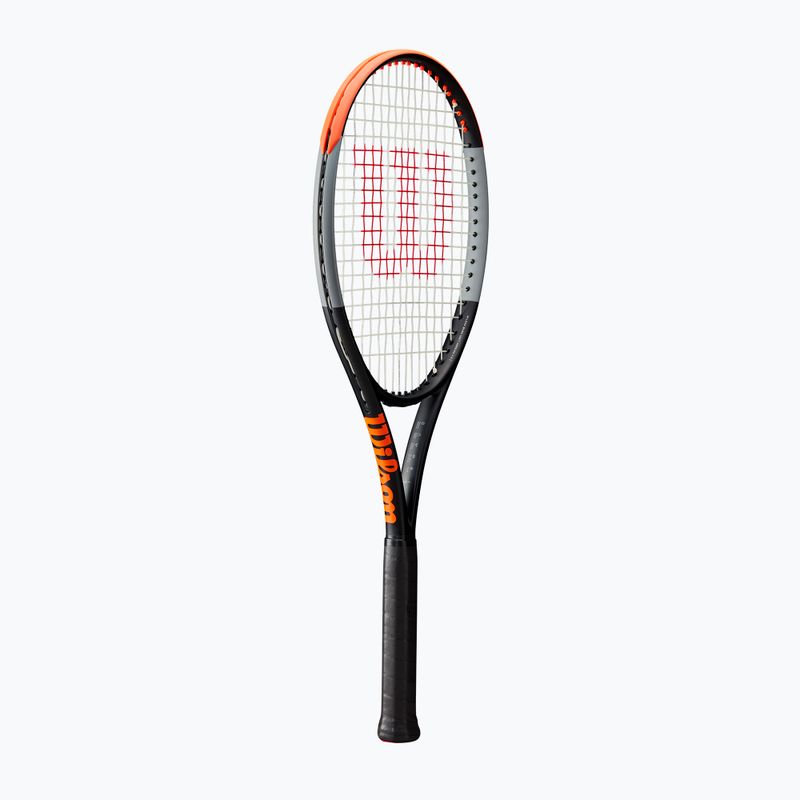 Wilson Burn 100 V4.0 teniso raketė juodai oranžinė WR044710U 8
