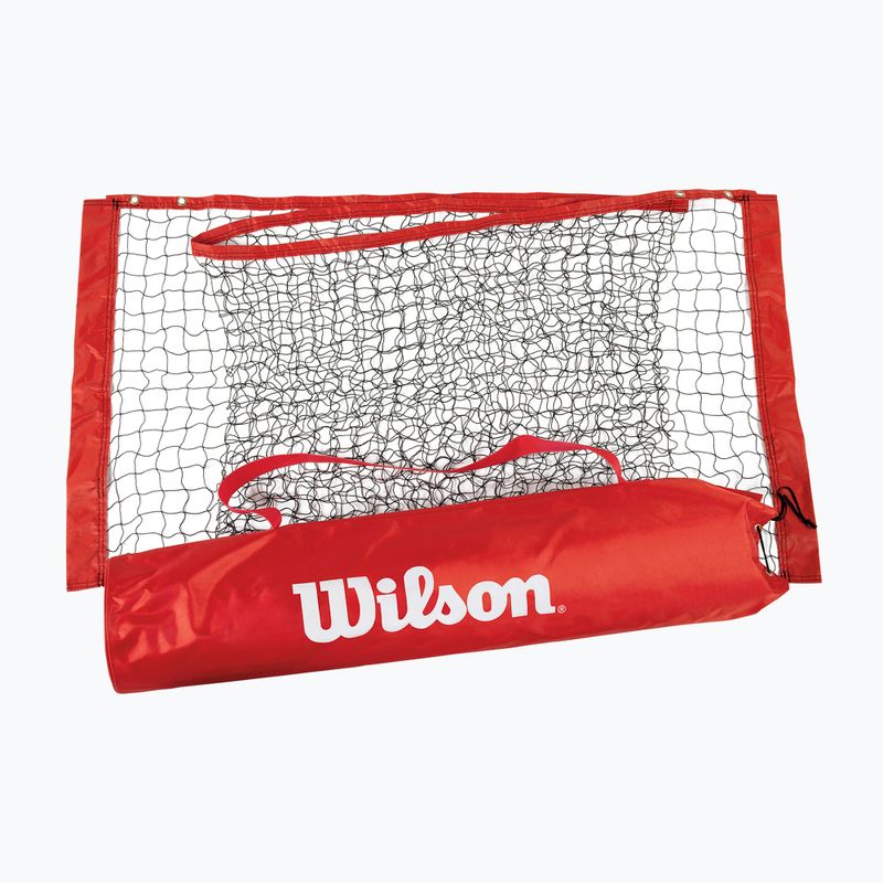 Tinklas tenisui/badmintonui Wilson Starter Ez Tennis Replacement Net 6.1 m red