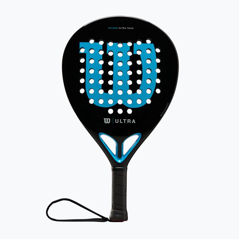 Wilson Ultra Team V2 Padel juodai mėlyna raketė WR067011U2 6